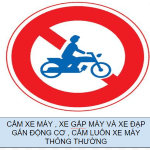 CẤM XE MÁY