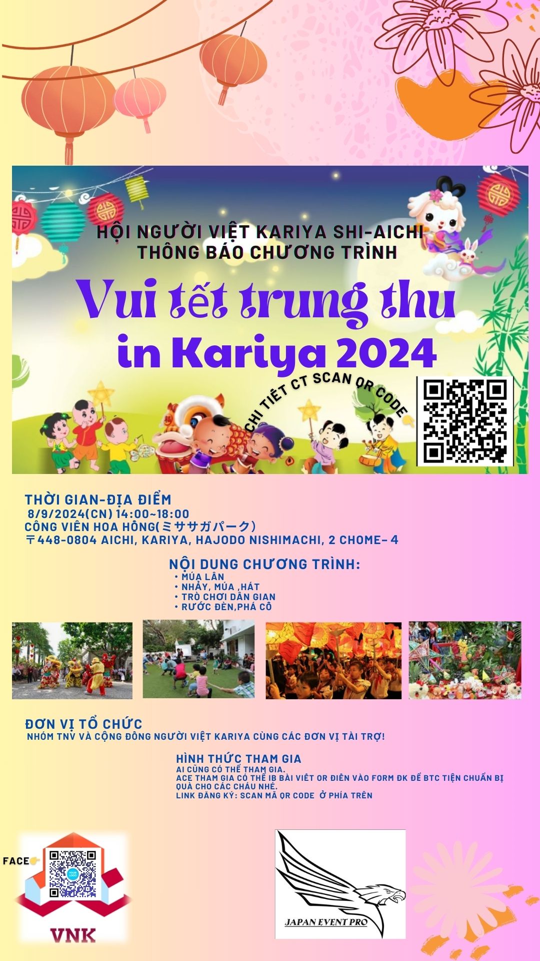 VUI TẾT TRUNG THU KARIYA 2024